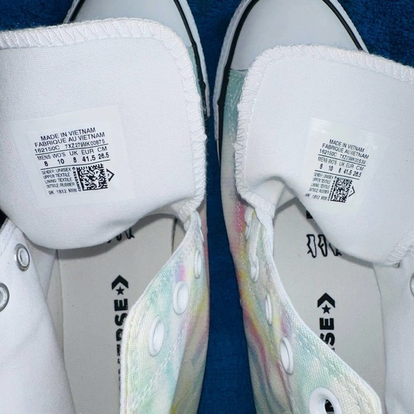 NWOT Converse Chuck Taylor All Star High Top Tie-Dye Sneakers - Picture 7 of 10